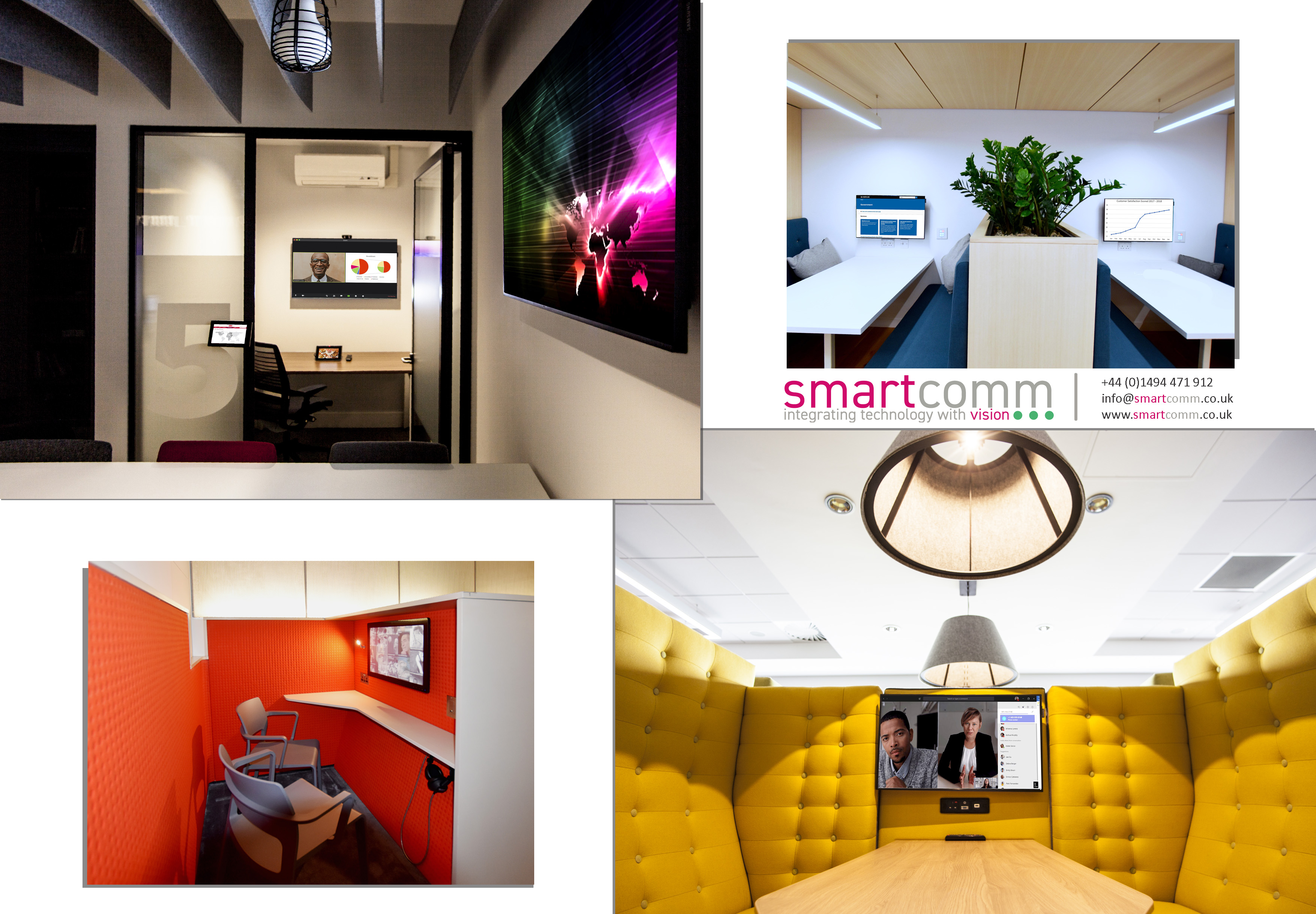 Huddle spaces by Smartcomm