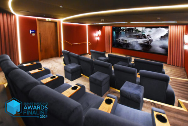 The Cinema Club at the Landmark Pinnacle is a finalist at the Smart Buildings Awards